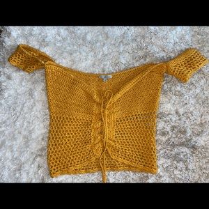 Charlotte Russe Crochet Top